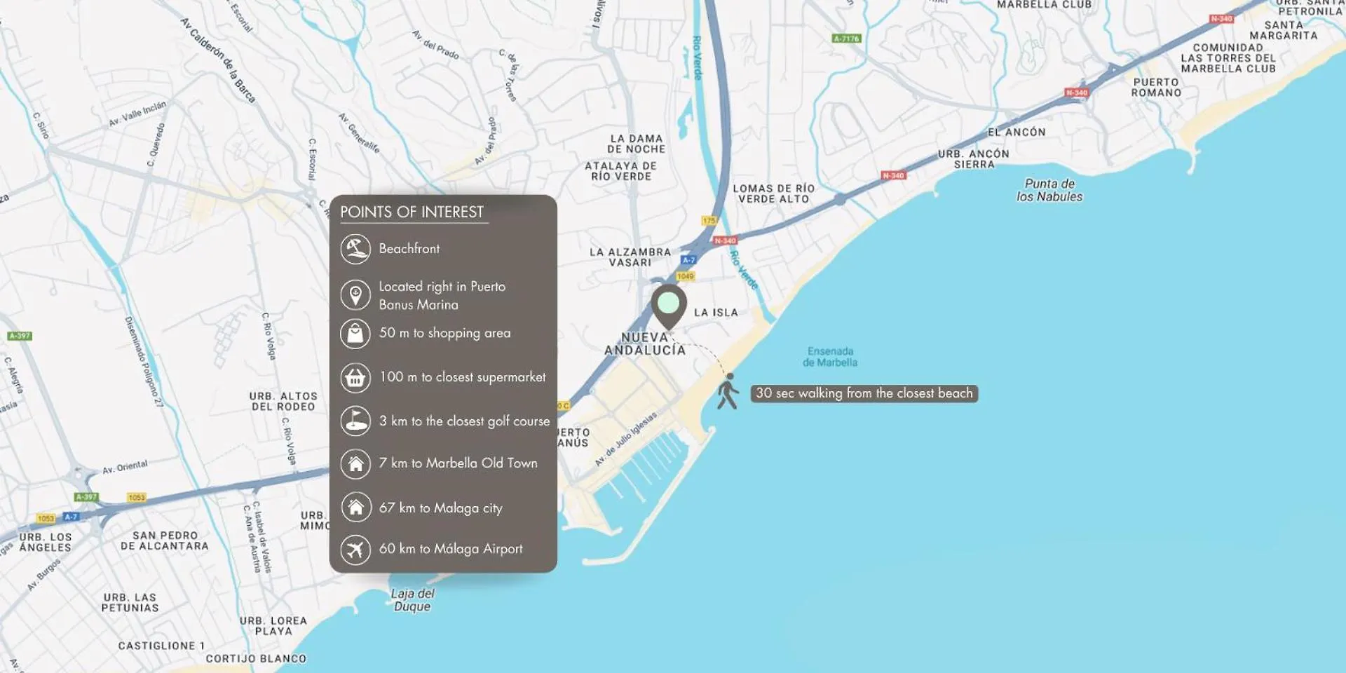 Apartment Vacation Marbella I Banus Waterfront Penthouse Marina, Sea View, Beachfront